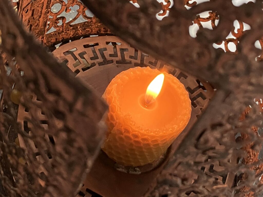 a candle