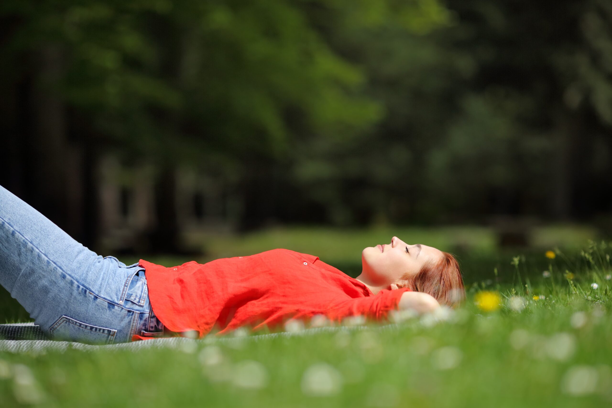 somatic breathwork session lying down nervous system release north london