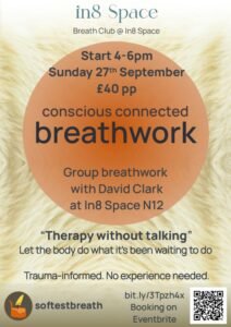 Breath Club at In8 Space on Sunday 27th September
